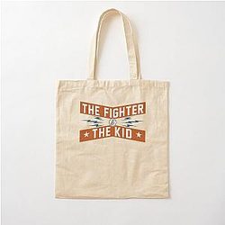 Fighter and Cotton Tote Bag