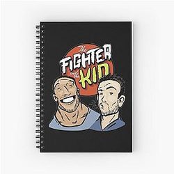 The Fighter and Spiral Notebook
