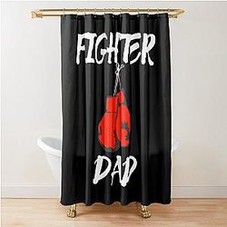 Boxing Fighter Shower Curtain