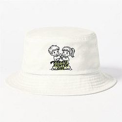 Karate Fighter Girl Empowerment Tee Hat