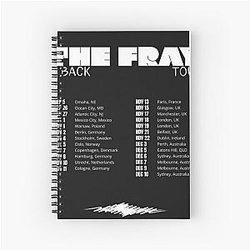 The Fray Is Back Tour Dates Notebook