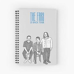 The Fray is Back Tour Drawing Spiral Notebook