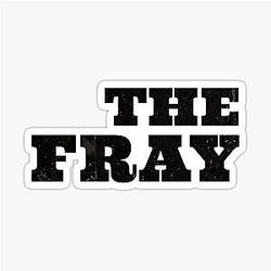 The Fray Logo Sticker