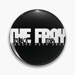 The Fray Is Back Tour 2025 Logo Pin