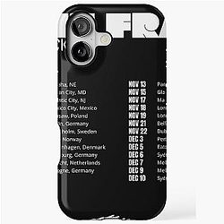 The Fray Is Back Tour Dates White iPhone Tough Case
