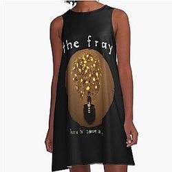 The Fray A-line dress