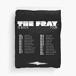 The Fray Tour Dates White Duvet Cover