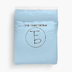 The Front Bottoms Logo and Classic T Shirt Duvet Cover