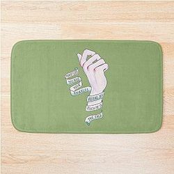 Kiss Your Knuckles - The Front Bottoms Bath Mat