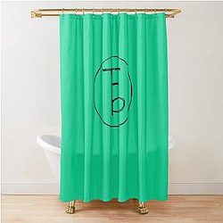 the front bottom Essential T-Shirt Shower Curtain