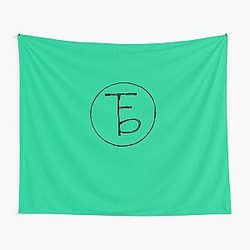 the front bottom logo Essential T-Shirt Tapestry
