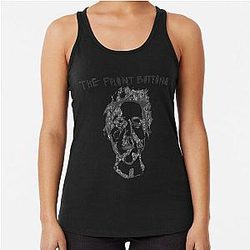 The Front Bottoms Face Racerback Tank Top
