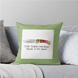 The Front Bottoms Talon of the Hawk Album Cover Throw Pillow
