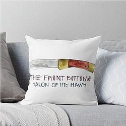 The Front Bottoms Talon of the Hawk Album Cover Throw Pillow