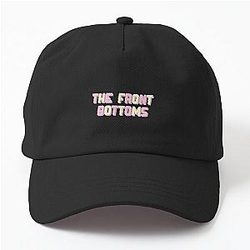 The Front Bottoms Pink Sticker Dad Hat