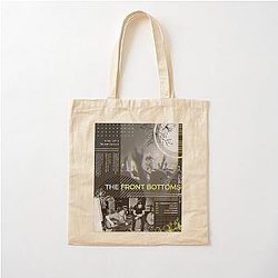 The Front Bottoms Retro Cotton Tote Bag