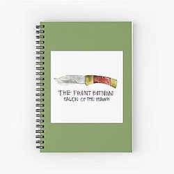 The Front Bottoms Talon of the Hawk Album Cover Spiral Notebook