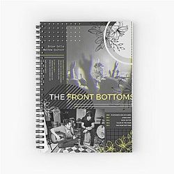 The Front Bottoms Retro Spiral Notebook