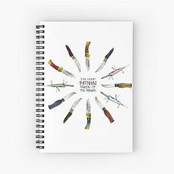 The Front Bottoms Talon of The Hawk Spiral Notebook