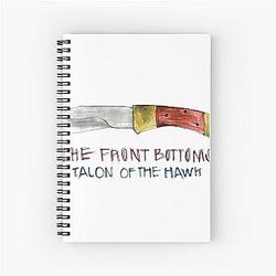 The Front Bottoms Talon Of Hawk Spiral Notebook