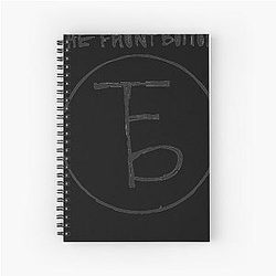 The Front Bottoms Logo and Classic T-Shirt Spiral Notebook