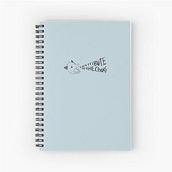The Front Bottoms Twin Size T-Shirt Spiral Notebook