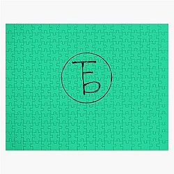 the front bottom logo Essential T Shirt Jigsaw Puzzle