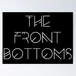 The Front Bottoms - White Poster