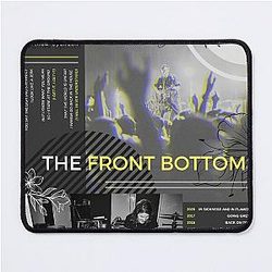 The front bottom Retro Mouse Pad