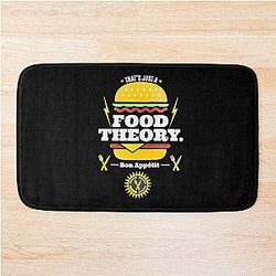 Game Theory Flaming Hot Bath Mat