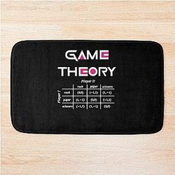 Funny Game Theory Rock Paper Scissors Payoff Matrix Bath Mat