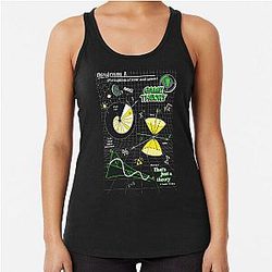 Game Theory Science Racerback Tank Top