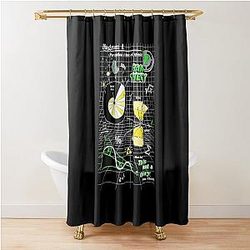 The Theorists Broadcast Shower Curtain