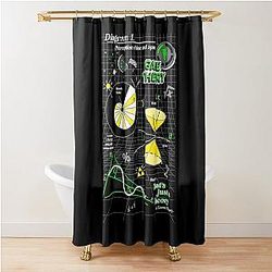 Game Theory Advanced Shower Curtain