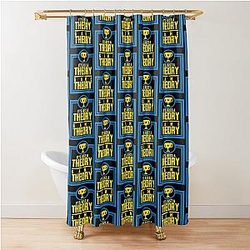 Theorist Official Slogan for Game Analysis Christmas Gift Ideas for Theorists and Game Lovers Shower Curtain