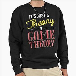 Theorist's Christmas Gift Idea for Game Theory Lovers and Game Nerds Pullover Sweatshirt