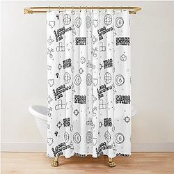 I Game So I Am - Black Shower Curtain