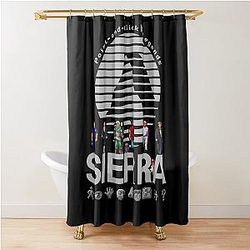POINT AND LEGENDS SIERRA ONLINE LOGO - Gaming Heroes Icons Graphic Adventure PC Game Shower Curtain