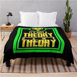 It's A Theory Love Field Retro Videogame Gift Throw Blanket