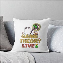 The Theorists Play All Day Throw Pillow