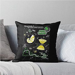 Game Theory Advanced Science Throw Pillow