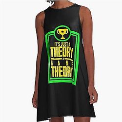 It's a Theory of Study Retro Videogame A-Line Dress Gift