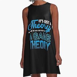 It's a game theory A Line Dress