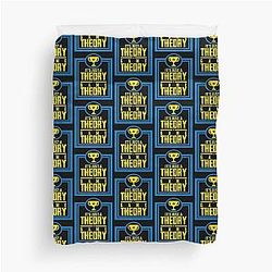 Theorist Official Slogan For Game Analysis Christmas Gift Ideas Duvet Cover for Theories Lovers and Game Nerds