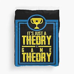It's a Game Theory Official Slogan Gifts for Lovers Classic Duvet Cover