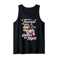 Theorist Gamer Quote Funny Gamer Nerd Tank Top