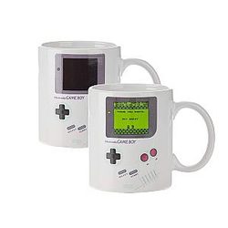 Paladone Gameboy Heat Changing Coffee Mug - Gift for Gamers, Nintendo Fans, Men, and Retro Game Enthusiasts - 10 Ounces