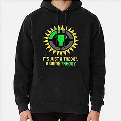 Theorist Official Slogan and Logo For Game Analysis - Christmas Party Gift Ideas for Themed Pullover Hoodie