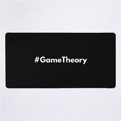 Hashtag Game Theory Desk Mat