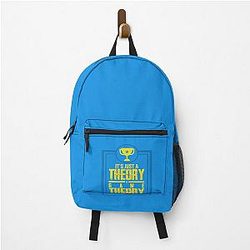 It's Just A Game Theory Official Slogan Gifts for Lovers and Classic T-Shirt Backpack